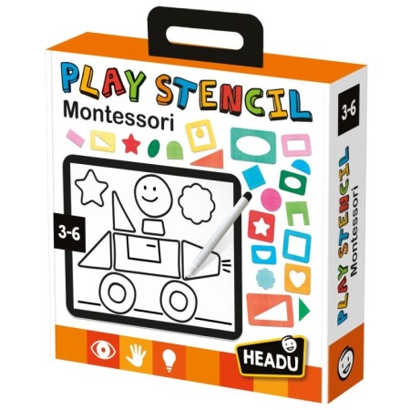 Headu Montessori - Joc Cu Sabloane Headu - 1